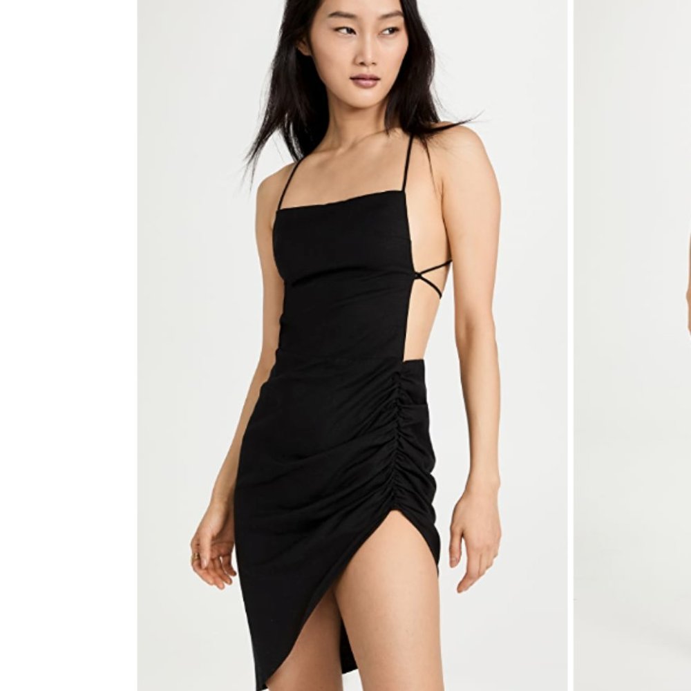 Lioness No Love Loss Mini Dress Black Size Medium NEW